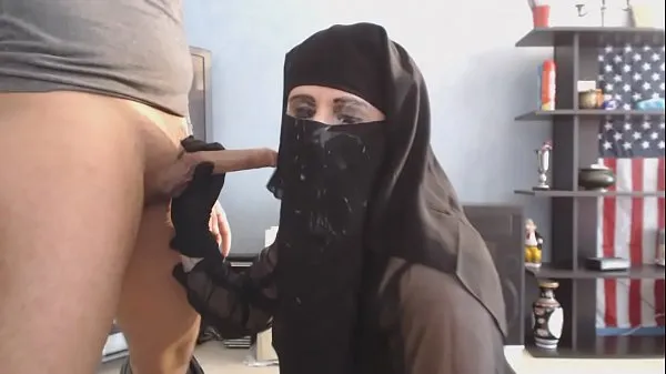 Nuovi musulmano niqab sperme fantastici video