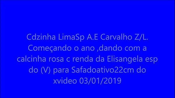 Nye Cdzinha LimaSp starting the year with pink panties with lace by Elisangela esp do V for safadoativo22cm 03012019 kule videoer