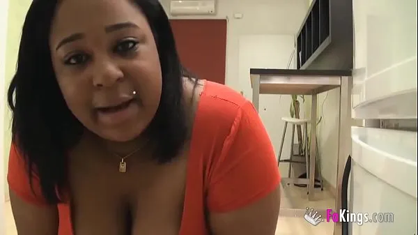 New Chubby 18yo ebony Jeni wants a chance at porn by fucking the IT guy cool Videos