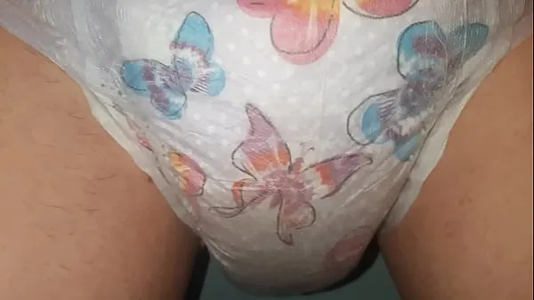 Nové Teen floods pink pullup diaper skvelé videá