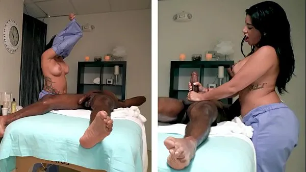New NICHE PARADE - Black Dude With Big Dick Gets Jerked Off At Shady Massage Parlor cool Videos