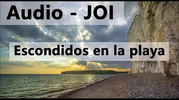 Nouvelles Audio JOI en espagnol, caché sur la plage. Style RPG vidéos sympas