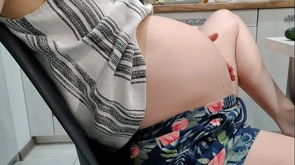 New hot pregnant girlfriend play with her nice teasty pussy cool Videos
