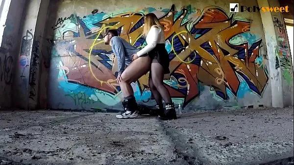 Yeni Drawing graffiti, fucking a guy and giving cum on my chest (risky public pegging harika Videolar