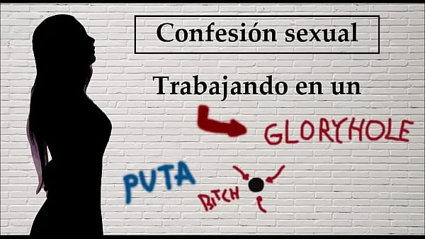 Nové Spanish audio. Sexual confession: She works at a gloryhole skvelé videá