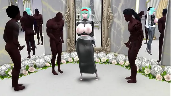 Nye Bulma Marriage Episode 3 Beautiful Wife at her Wedding is transformed into a Sex Slave Bitch Fucked in the Anal Ass by 3 Black with Big Dick Netorare Hentai kule videoer