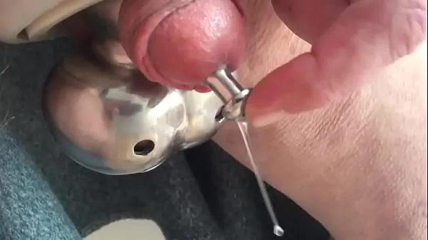 Nuovi Sounding plug rubinetto in acciaio con gabbia a sfera precum all'estremità fantastici video