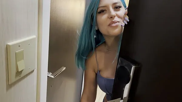 New Casting Curvy: Blue Hair Thick Porn Star BEGS to Fuck Delivery Guy cool Videos