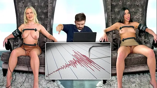 Nieuwe Milf Vs. Teen Pornstar Lie Detector Test coole video's