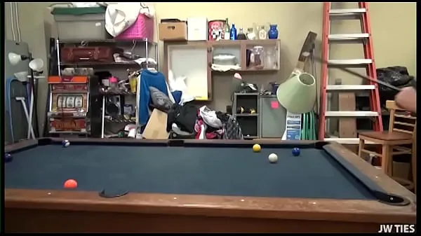 New Billiards With Stepdad Gets Teen A Stick And Balls cool Videos