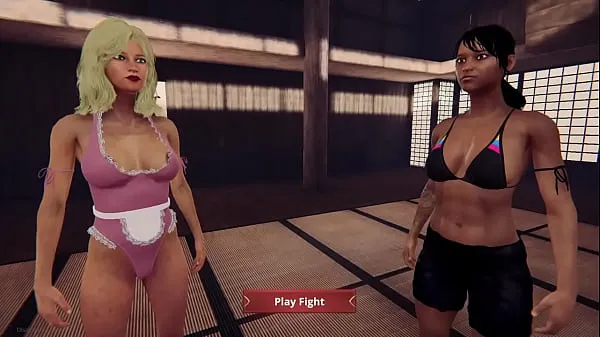 Új Faye vs. Dela (Naked Fighter 3D klassz videó