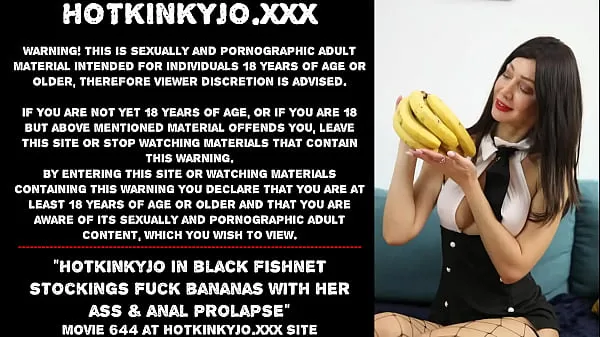 Nuovi Banane anali e prolasso Hotkinkyjo fantastici video