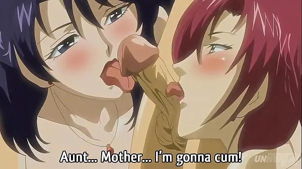 New Step Mom and Step Aunt Fuck the Young Boy - Hentai Uncensored [Subtitled cool Videos