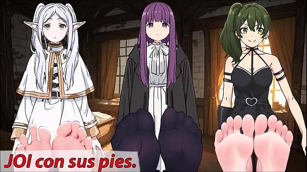 Nové JOI hentai con los pies. ¿Cómo lo haría Frieren? ¿Y Fern? ¿Y Ubel skvelé videá