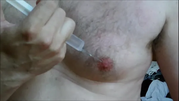 Nová Nipples saline injection skvělá videa